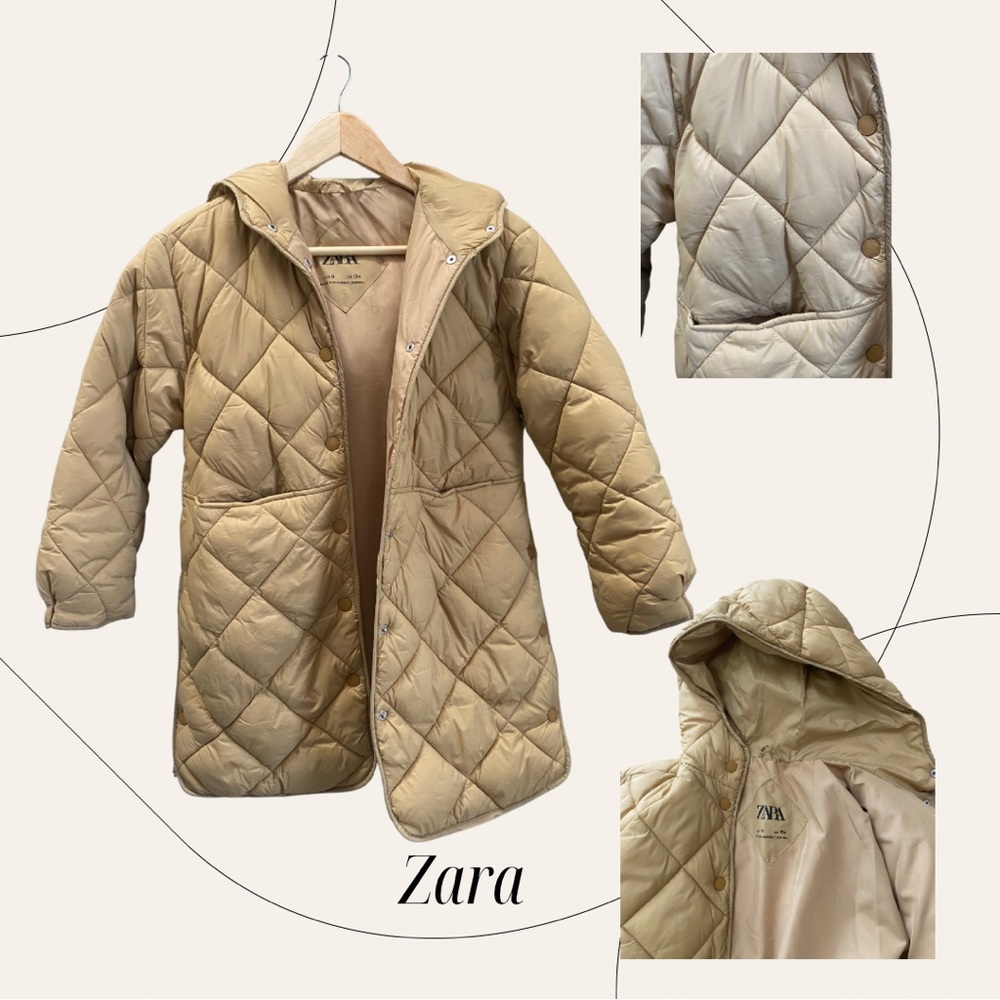 Long puffer coat
